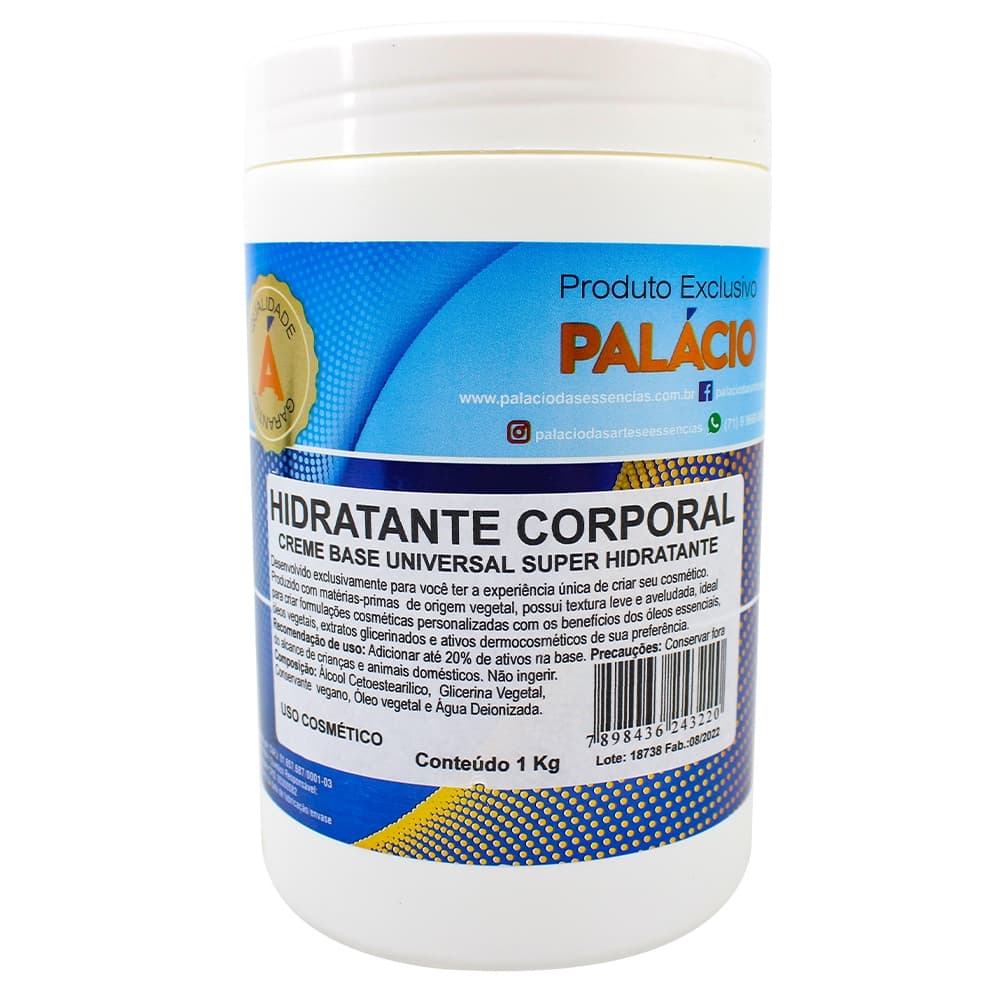 Hidratante Corporal (Creme Base Universal Super Hidratante) – 1 Kg