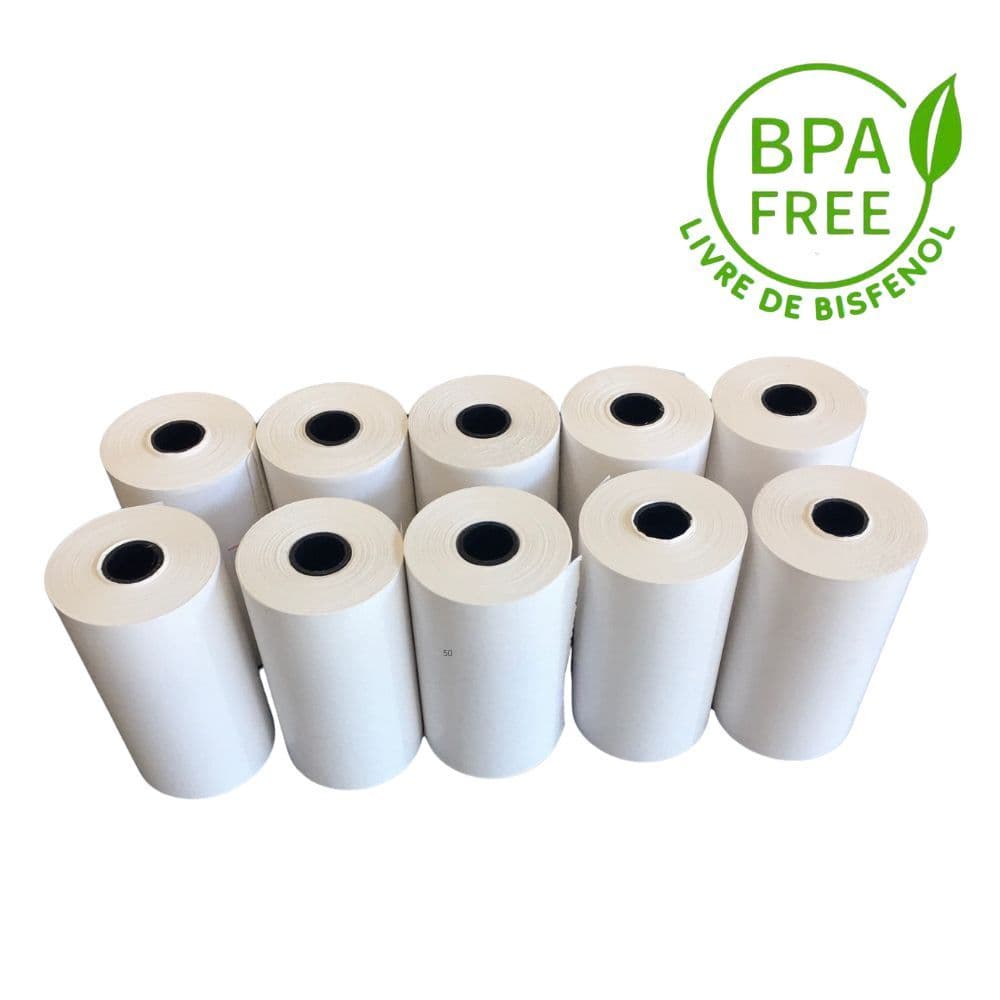 Bobinas Térmicas Impressoras Elgin Knf 80mm - BPA FREE - 10pçs
