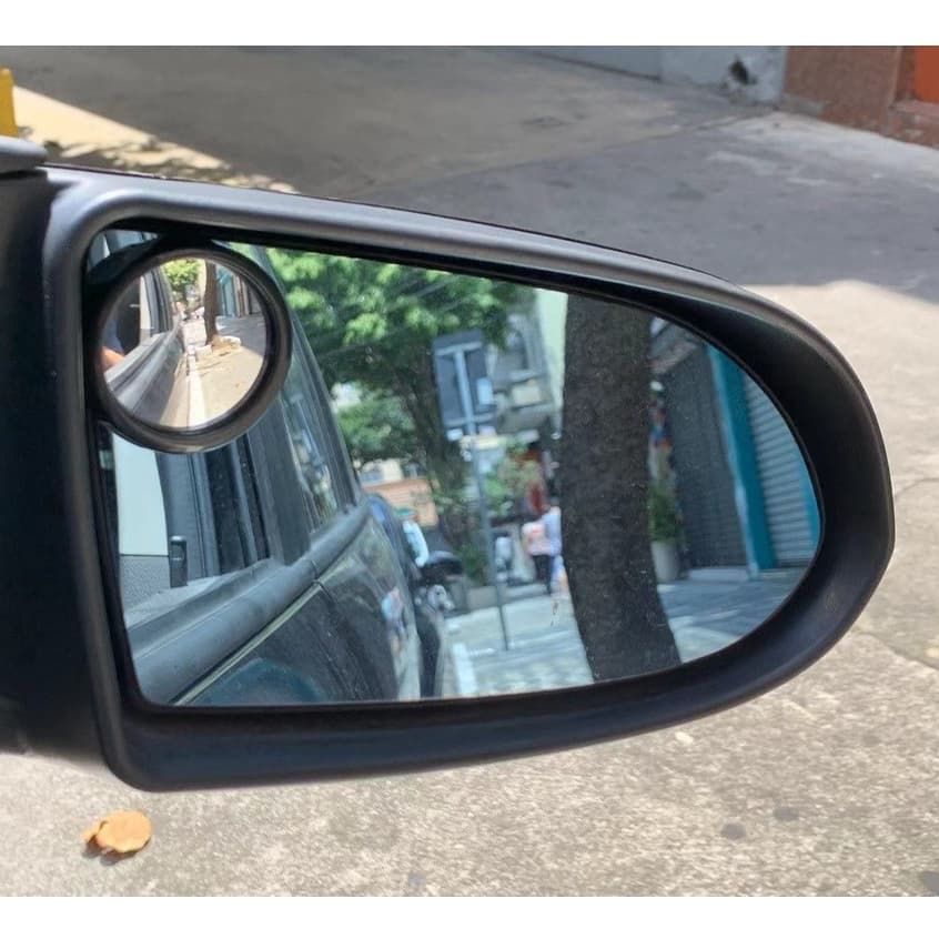 Espelho Auxiliar Convexo Moto Carro Elimina Ponto Cego