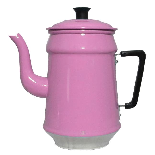 Bule Café / Chá 1 Litro Em Alumínio Pintura Eletrostática Diversas Cores