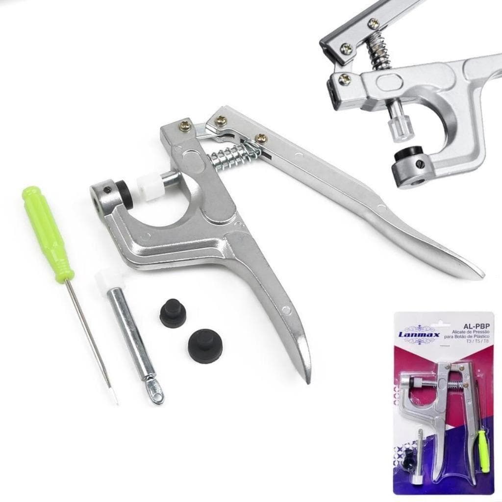 Alicate De Botao Pressao Plastico Scovill-Ritas Manual 10-12-15