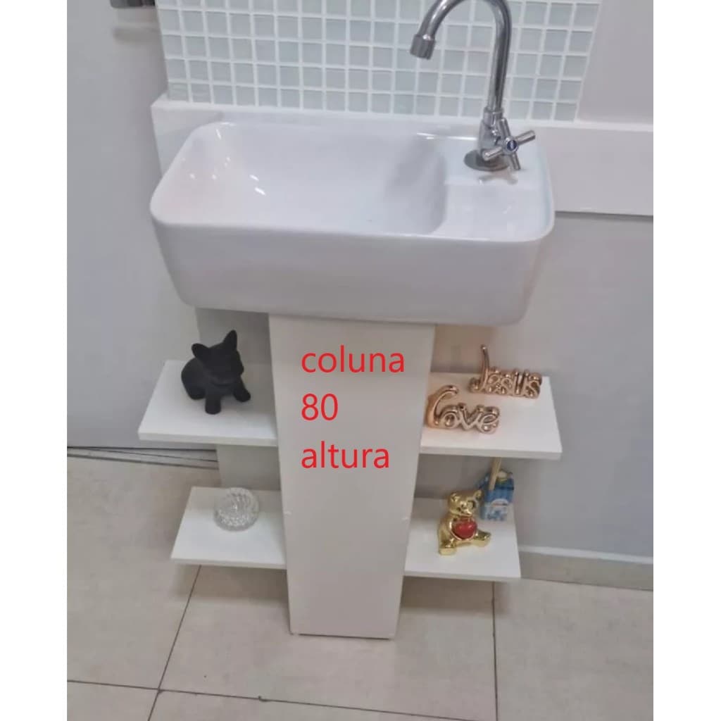 coluna para gabinete banheiro com funções mais altas