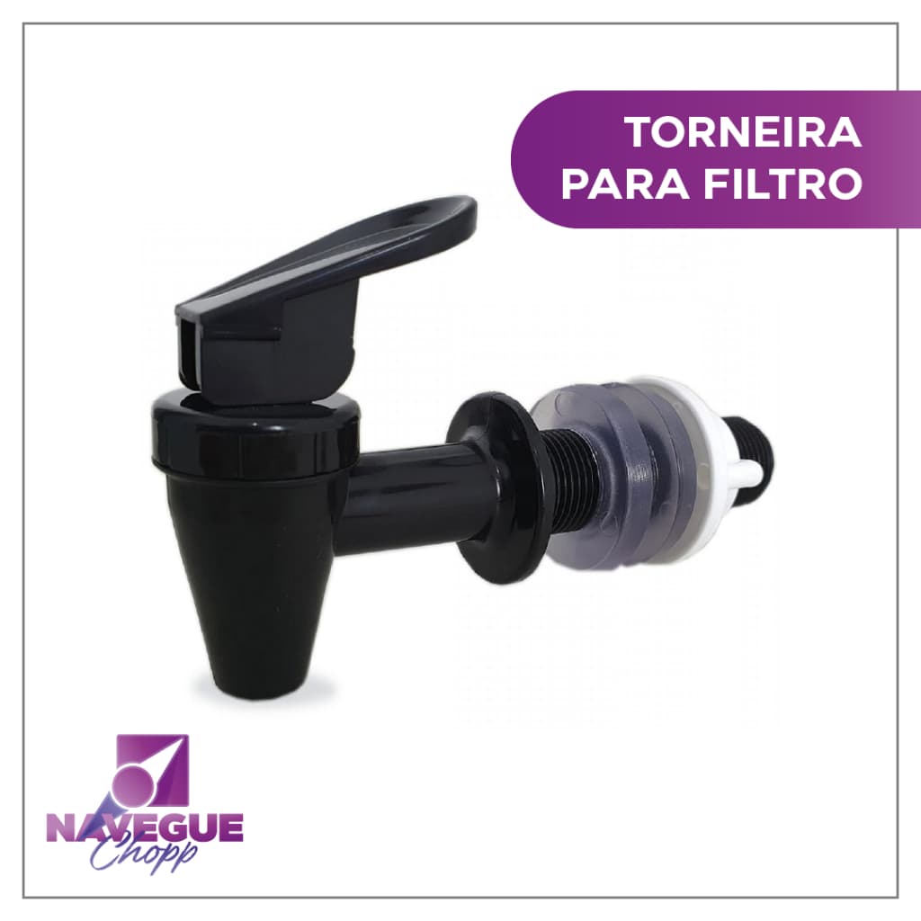 Torneira Universal Para Filtro - Ideal para Filtros de Barro