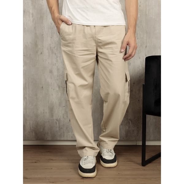 Calça Sarja Cargo, Calça Larga Skate, Calça Unissex