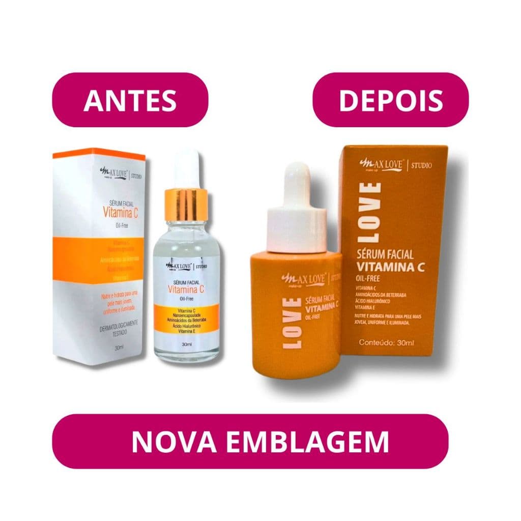 Sérum Facial Vitamina C Max Love