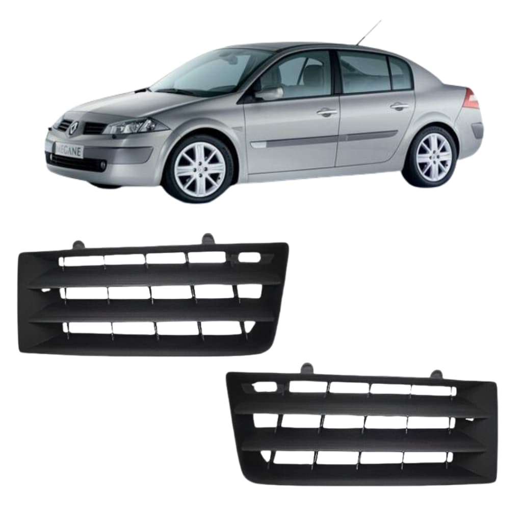 Grade Dianteira Renault Megane 2006 2007 2008 2009 2010 2011 Esquerdo