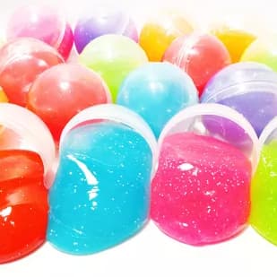 KIT SLIME BOLINHA - 12grs LEMBRANCINHA FESTA INFANTIL GELECAS