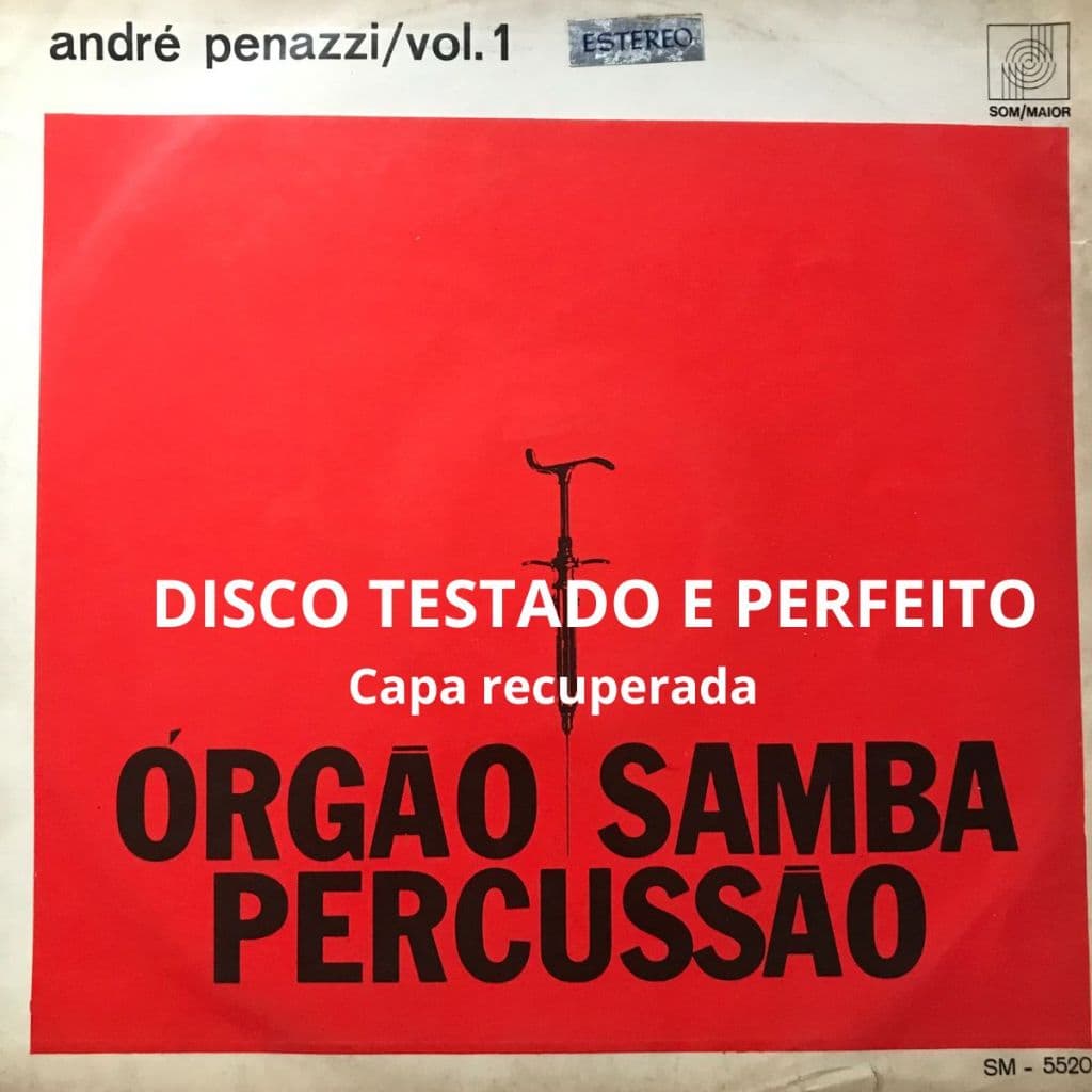 Vinil André Penazzi vol 1 - órgão samba e percussão