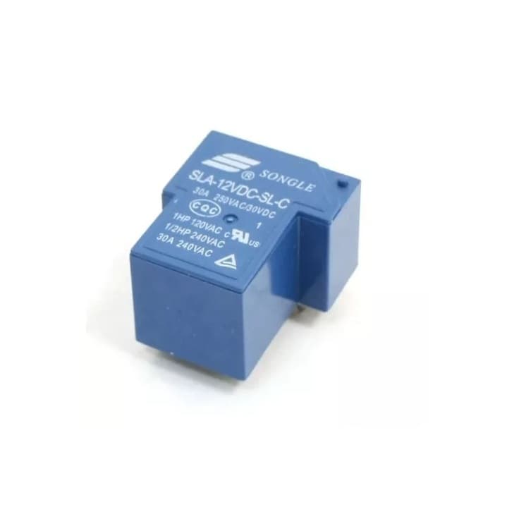 Relê Alta 12v 30a Alta Potência Sla-12vdc-sl-c 6 Terminais