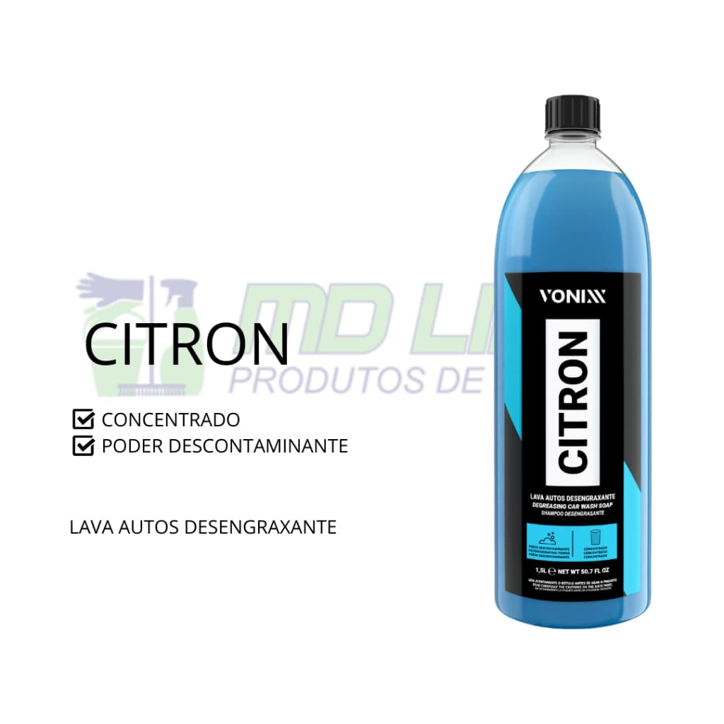 CITRON LAVA AUTOS DESENGRAXANTE 1,5L - VONIXX