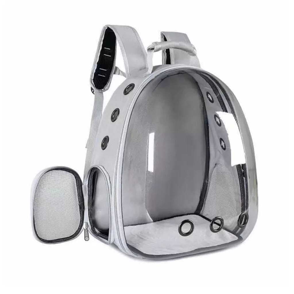 Mochila Bolsa Transporte Visão Panorâmica Gatos Cães