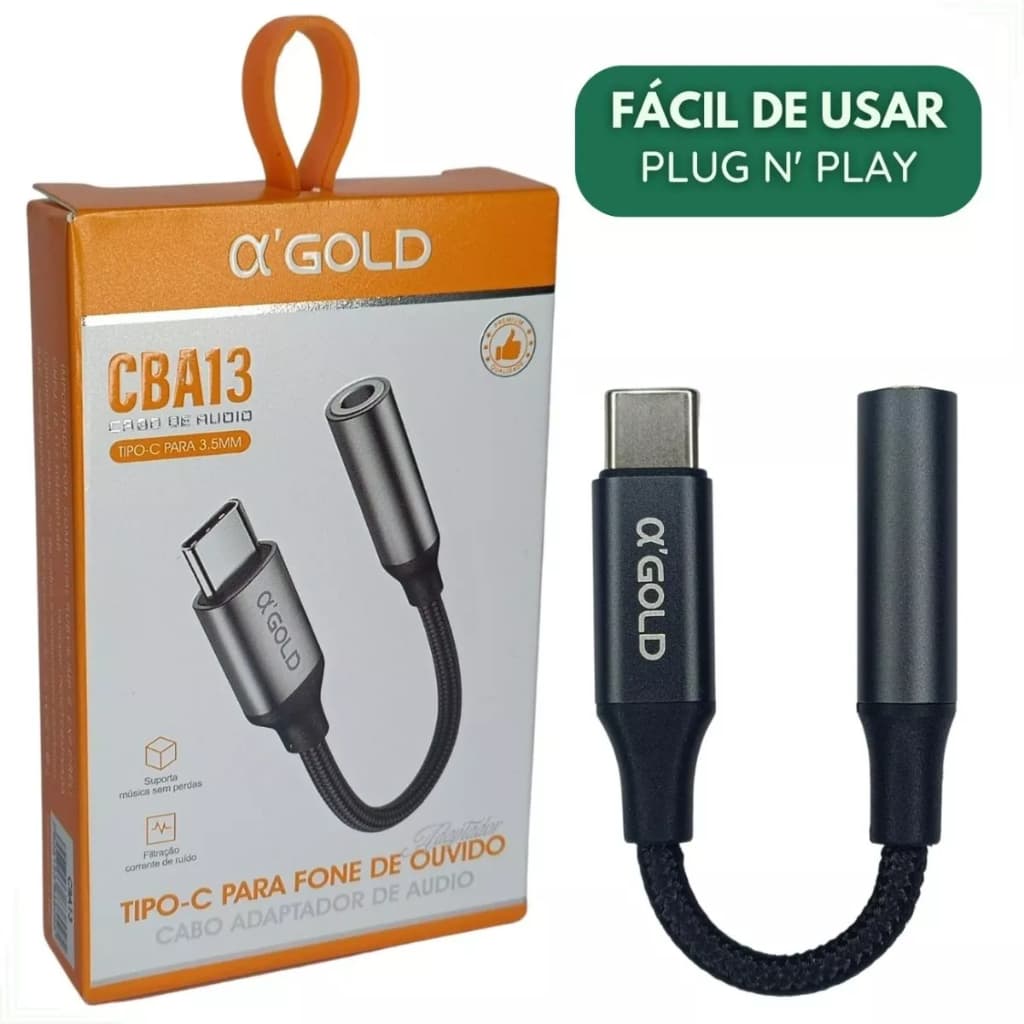 Adaptador Usb-c P2 Fone  Compatível Rog Phone 2, 3, 5s OU Samsung M52 M53 5g  S20 S21 S22 Ultra Fe