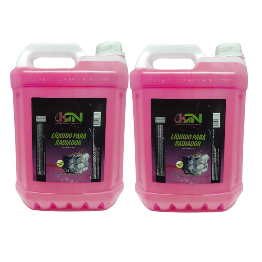 2x Fluido P Radiador 5l Diluido Pronto Uso Aditivo