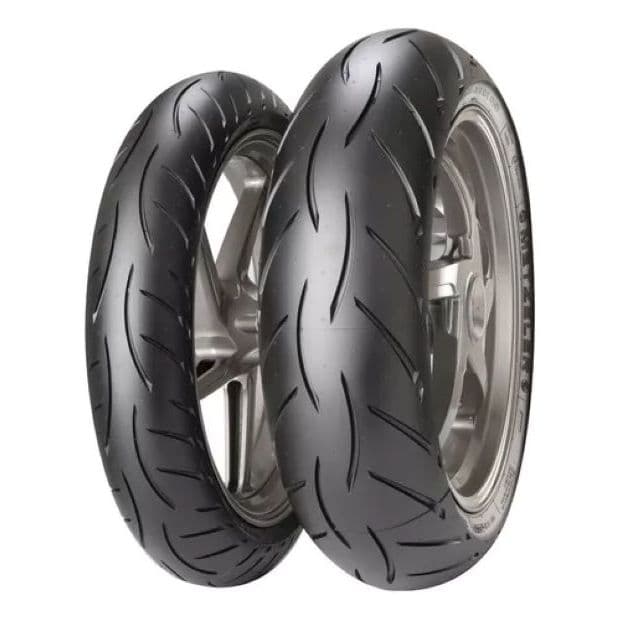Pneus de moto  Metzeler Sportec M5 Interact 120/70-17 + 160/60-17