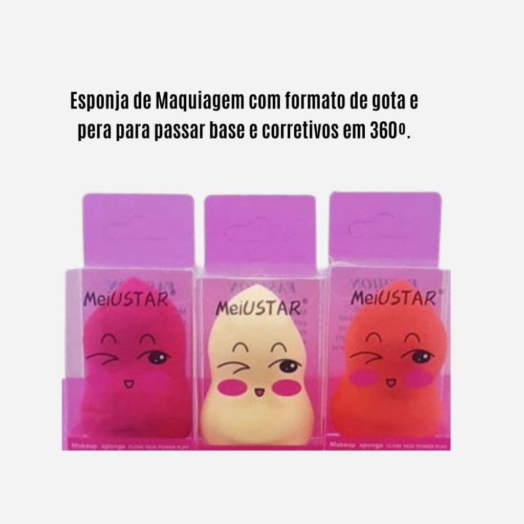 Esponja De Maquiagem Para Base E Corretivo