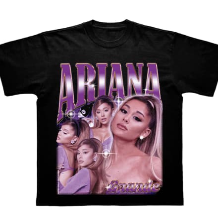 Camiseta Ariana Modelo Novo Camisa Algodão