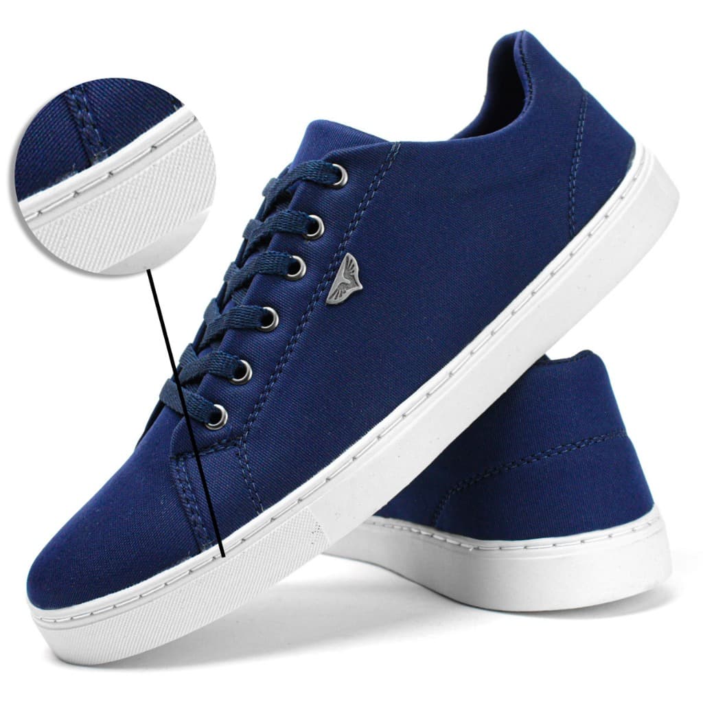Tenis sapatenis Casual Masculino Confortavel Solado Costurado Caixa alta Macio Leve Confortavel Para O Dia Dia