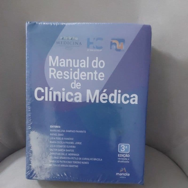 Livro Manual do Resistente de Clínica Médica