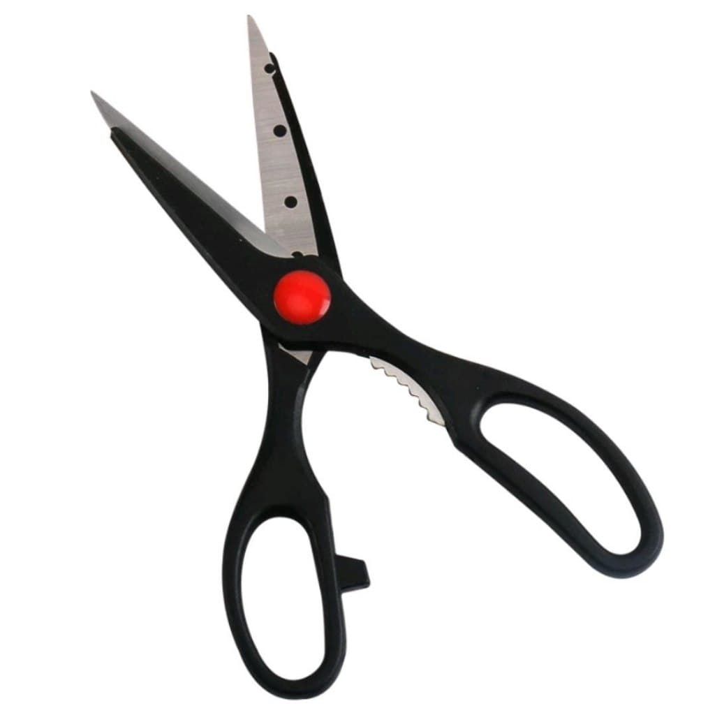 Tesoura De Cozinha De Aço Inoxidável 21cm Multifuncional Ferramentas De Corte De Carne E Vegetais