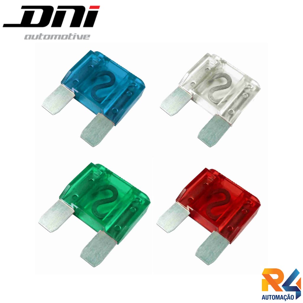Fusível Maxi Lâmina Universal Automotivo DNI - 30A / 50A / 60A / 80A