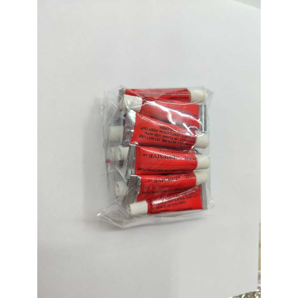 kit pacote cola de unha seca rapido contem 144unidades