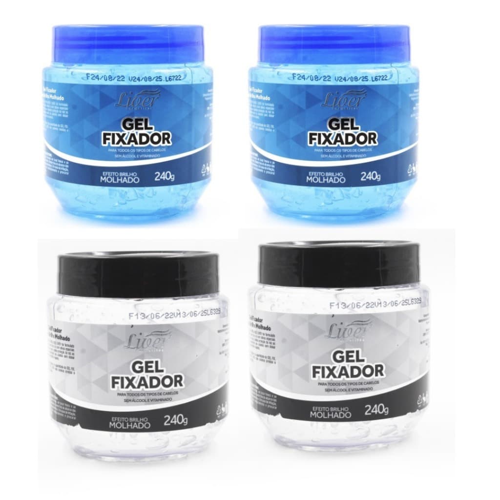 kIT 12 UNIDADES  Gel Fixador Liver - 240g