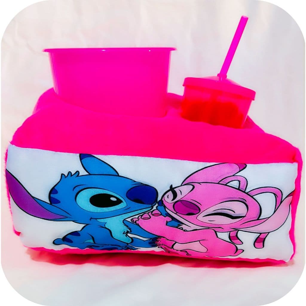 Kit Cinema Completo Almofada Personalizada Com Balde de Pipoca e Copo c/ Canudo 3 peças