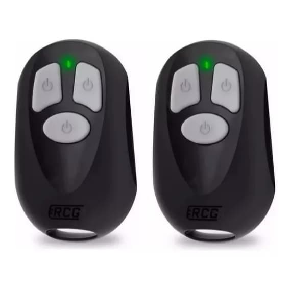 2pcs Controle Remoto Rcg Portao Alarme Command Fx 433mhz