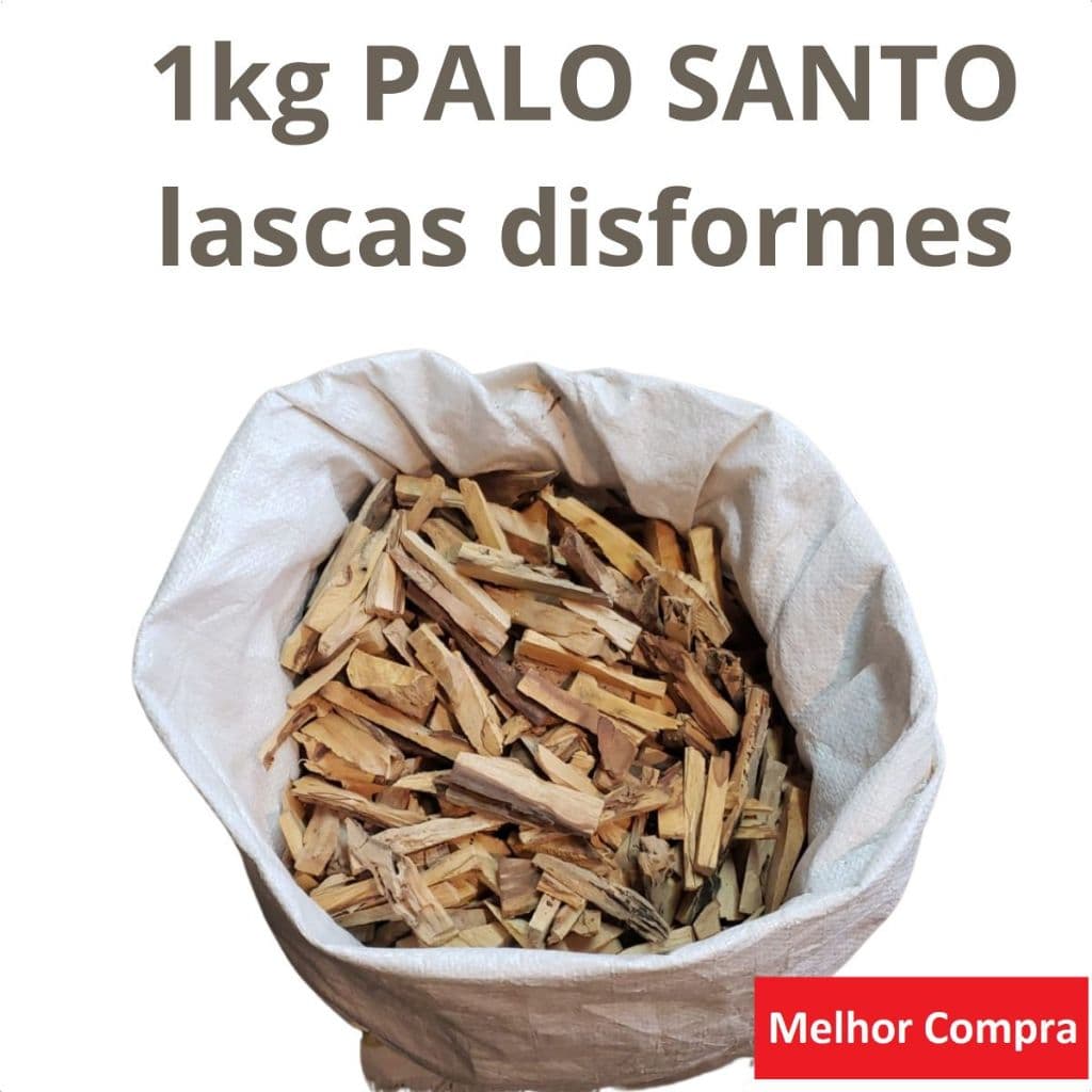 Palo Santo 1kg Sem  Farpas Cavacos Fragmentos Lascas Disformes 1 Quilo 1 kg Incenso Natural Peruano