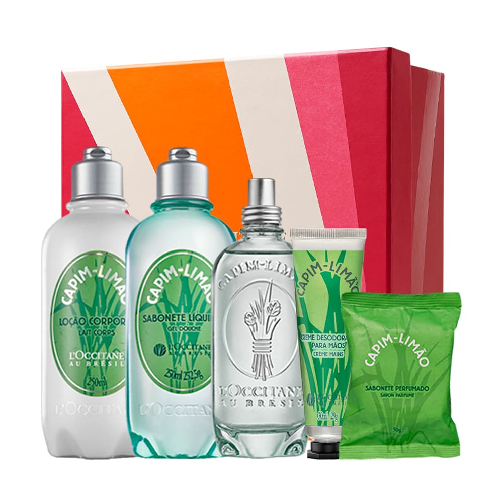 Presente Especial Capim-limão L'occitane 5 Itens