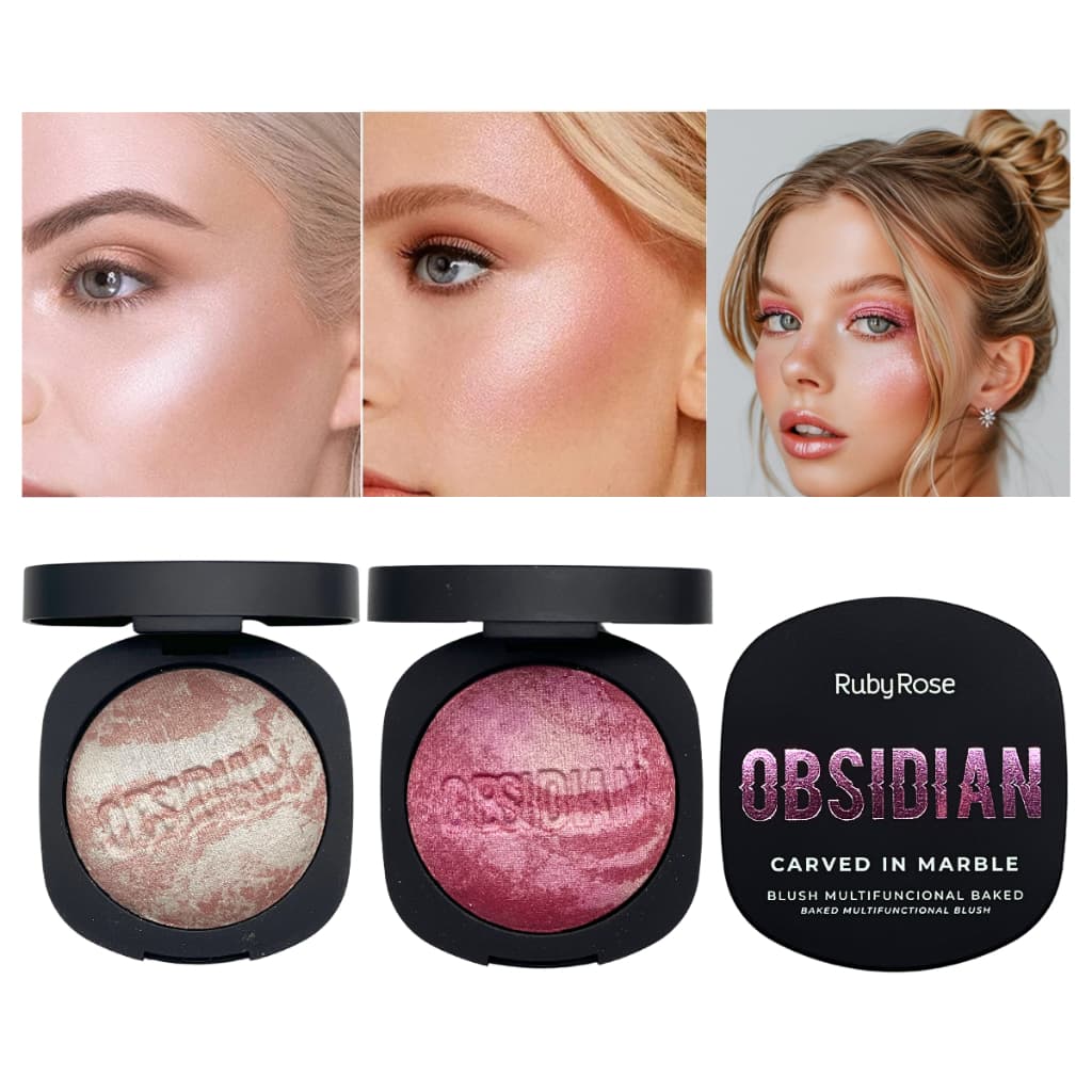 Blush Baked Caverd In Marble Obsidian - Ruby Rose