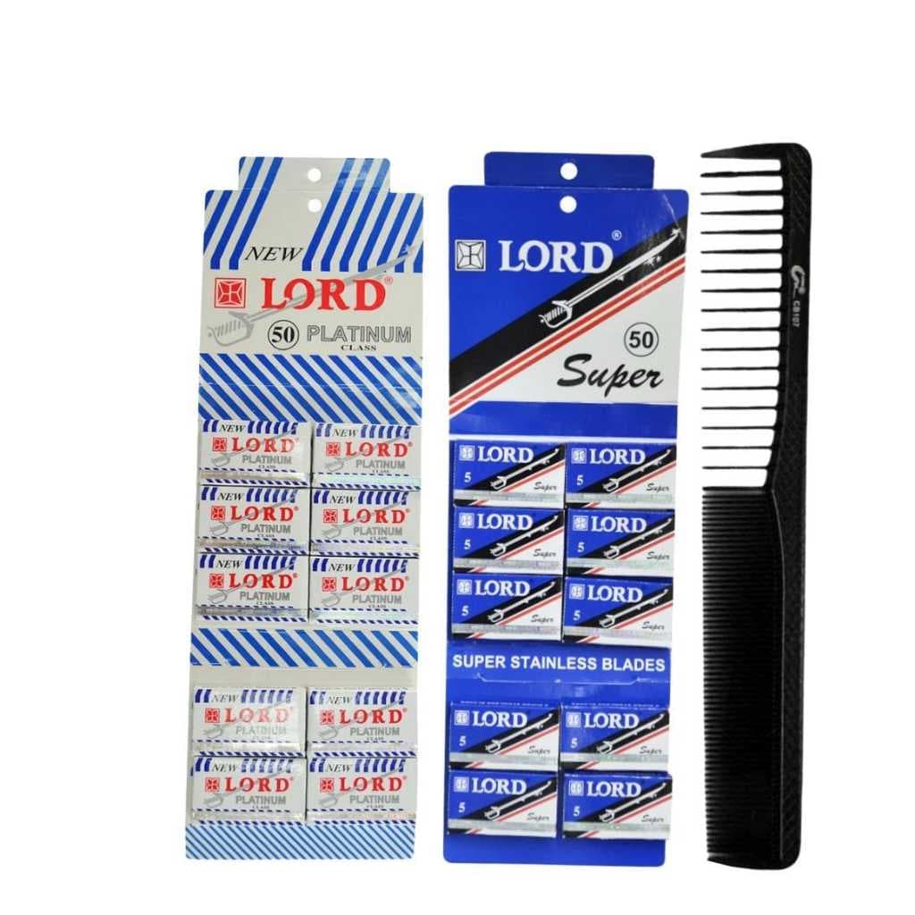 KIT DE LAMINAS COM 1 UNID DE (LORD BRANCA E LORD AZUL E PENTE 107P)