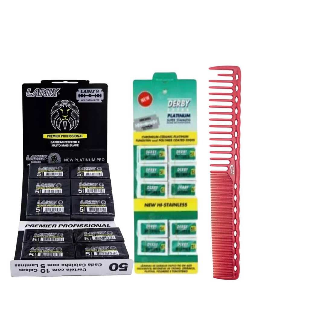 KIT LAMINA LAMIX BLACK DERBY VERDE PENTE CARBONO 108V