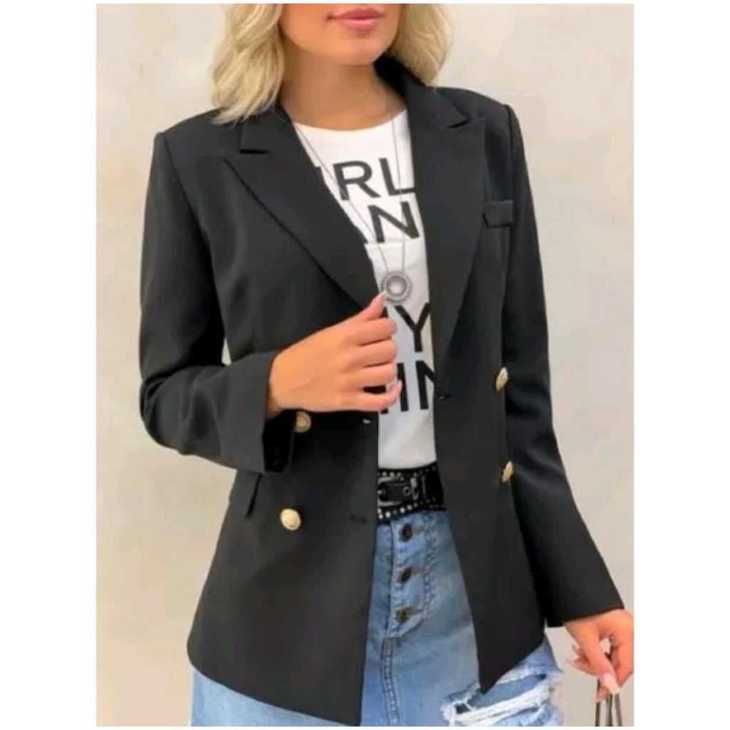 BLAZER ALFAIATARIA FEMENINO MODA BLOGUEIRA TENDENCIA