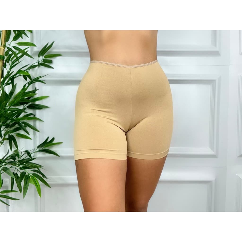 KIT2 SHORT SEGUNDA PELE ANÁGUA FEMININA