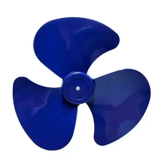 Hélice De Ventilador Faet 30cm 3 Pás Azul