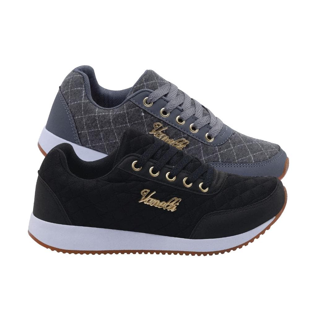 Kit 2 Pares Tênis Feminino Treino Academia Caminhada Corrida Casual Confortável Esportivo Leve