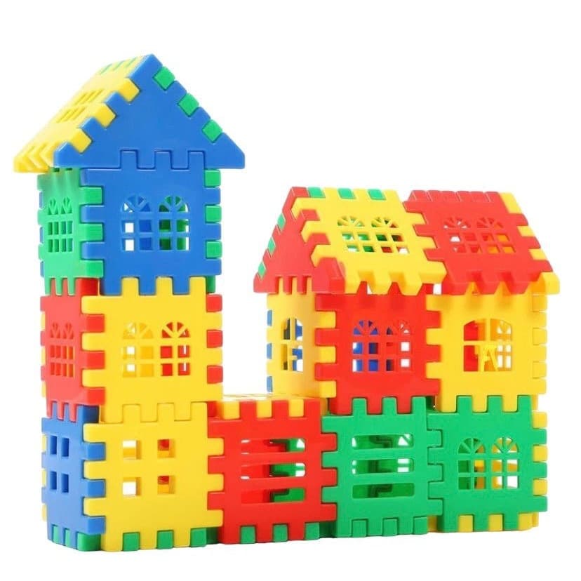 72 Monta Monta Infantil - Casa e Cidades Super Divertido e Bem Colorido
