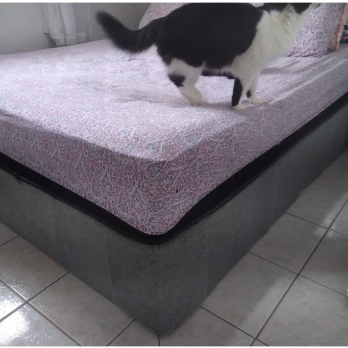 Arranhador Gato Protetor P CamaBox Saia ! Ajude a Causa Animal ! Anti arranhões ! Resistente ! Facil Instalação