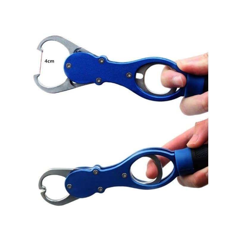 Alicate de contenção para pegar o peixe, com balança Max 18 Kg, 29cm, 202g