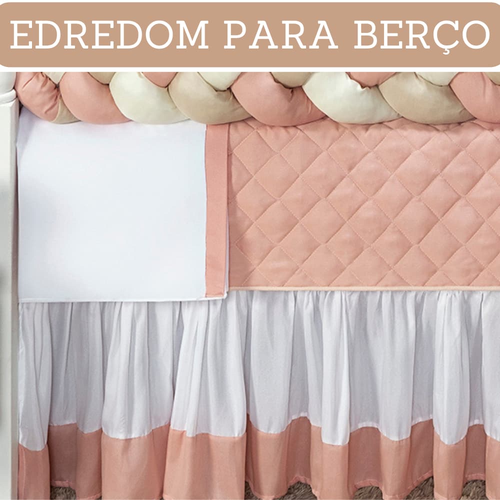 Cobertor de bebê edredom infantil para berço dupla face matelado