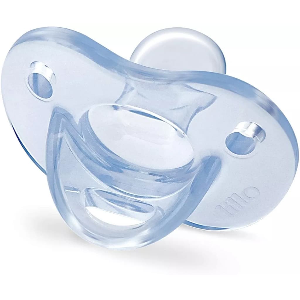 Chupeta Soft Calming 100% Silicone Simetrico Tam. 2 +6 Meses Azul- Lillo