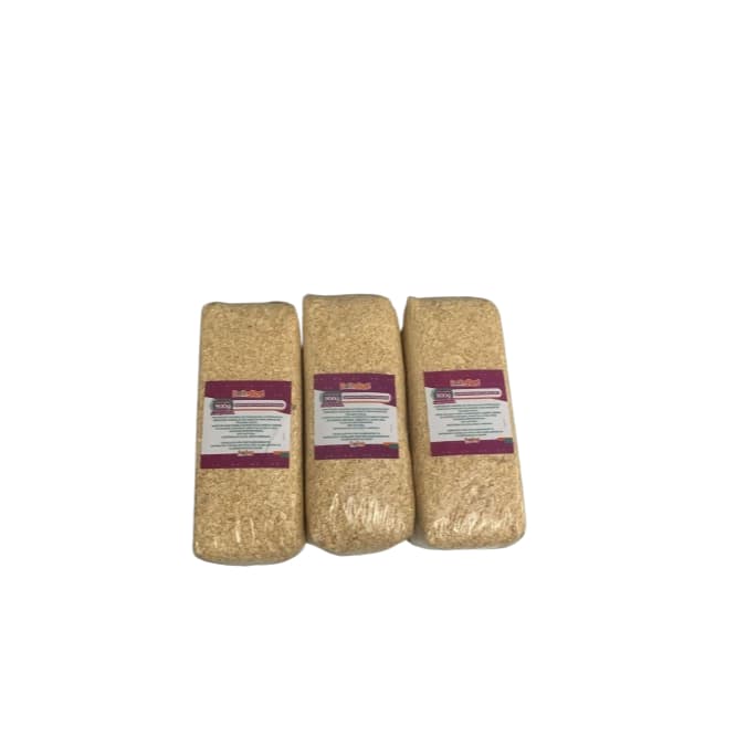 Kit 3 Serragem Prensada 900g Peneirada Hamster Pássaros