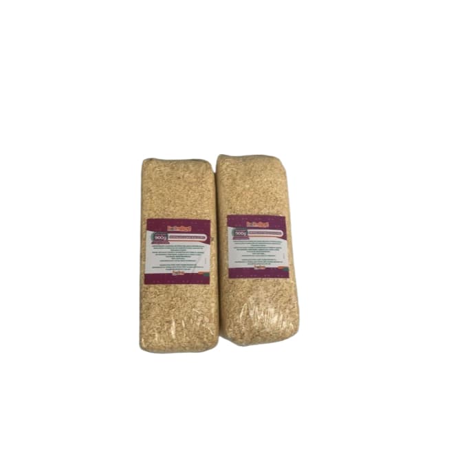 Kit 2 Serragem Prensada Peneirada 900g Hamster Pássaros