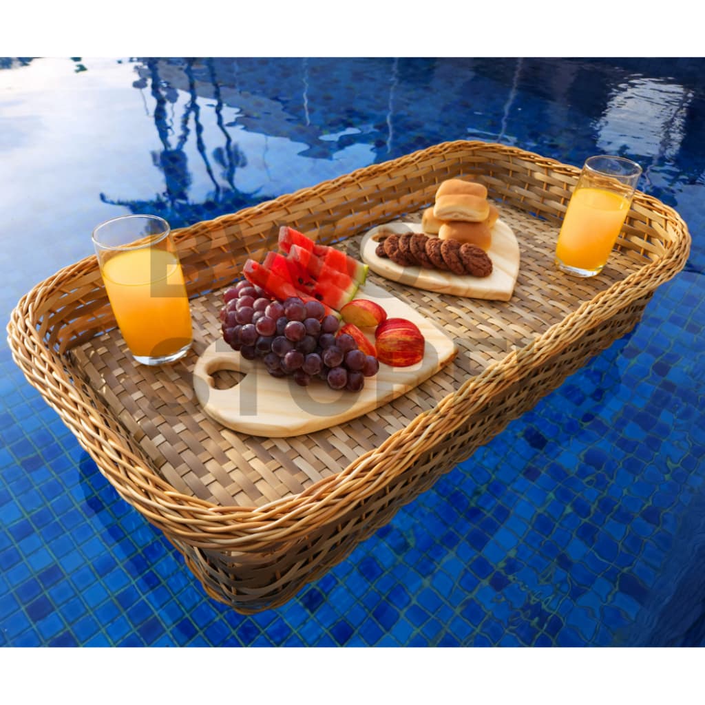 Bandeja Cesta Flutuante G Praia Piscina Hotel Resort