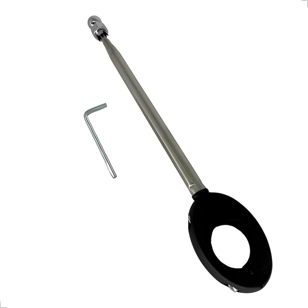 Antena Corta Pipa 6 Estágios Guidão Aco Inox Cromada