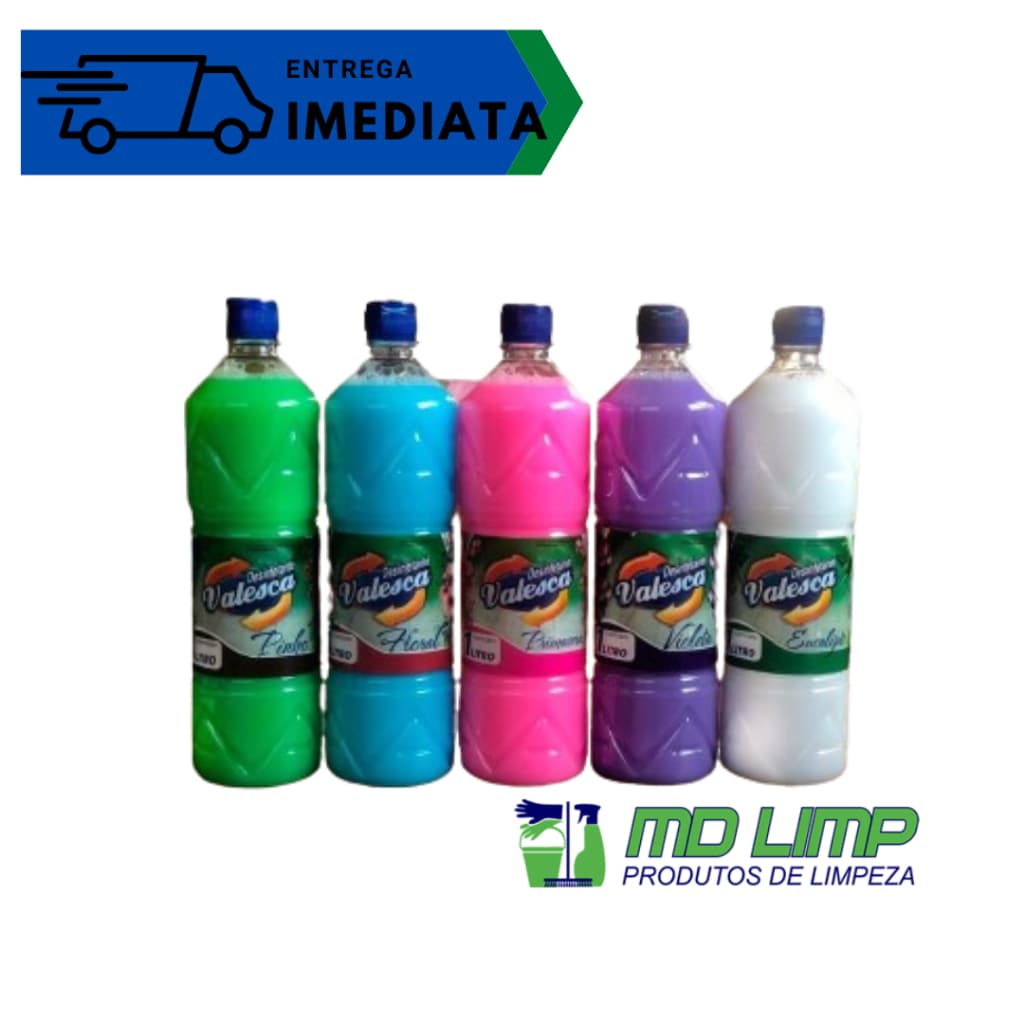 DESINFETANTE CONCENTRADO 500ml RENDE 5litros - VALESCA