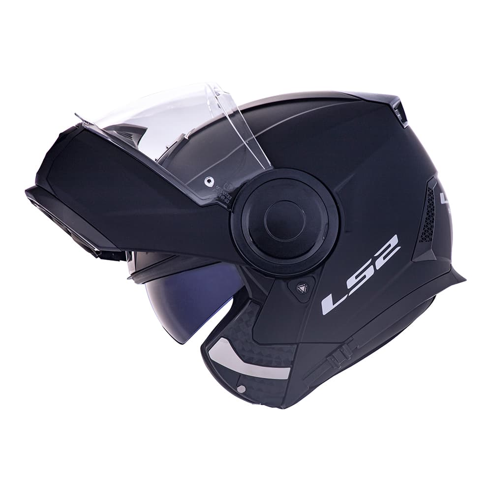 Capacete LS2 Scope FF902 Preto Fosco Articulado e Com óculos