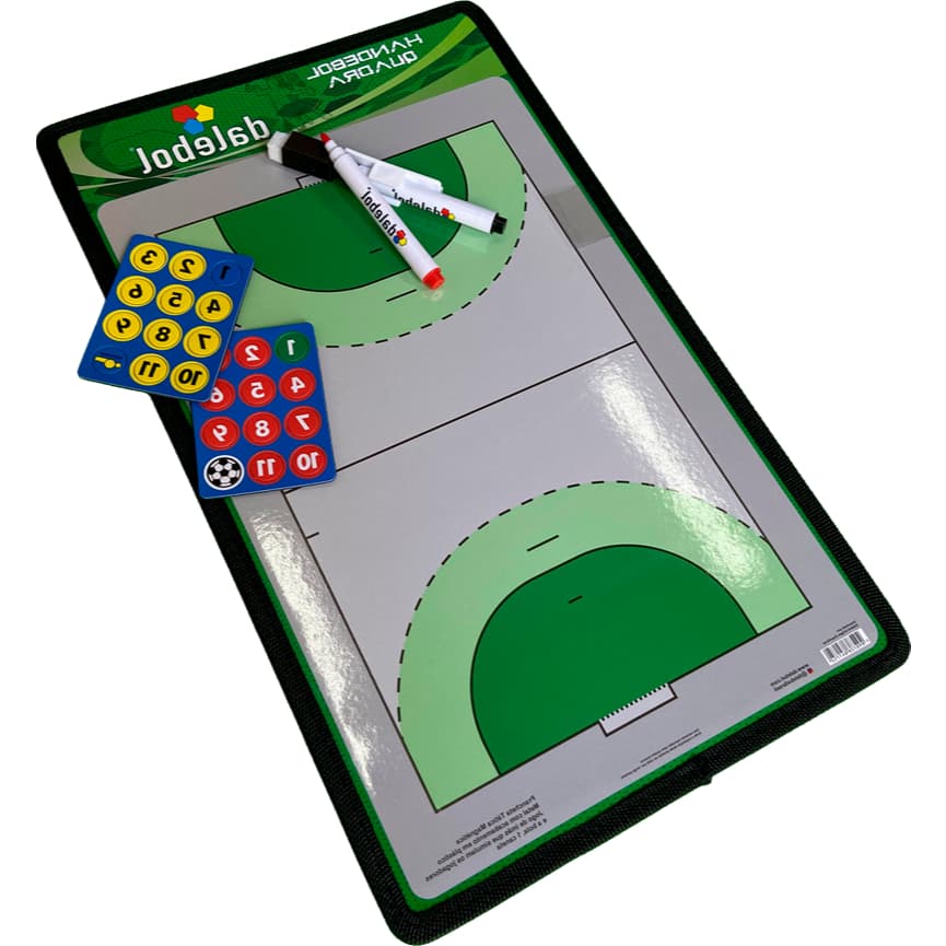 Prancheta Tática Magnética Handebol Handball Dalebol Imã E Caneta 38 x 24cm
