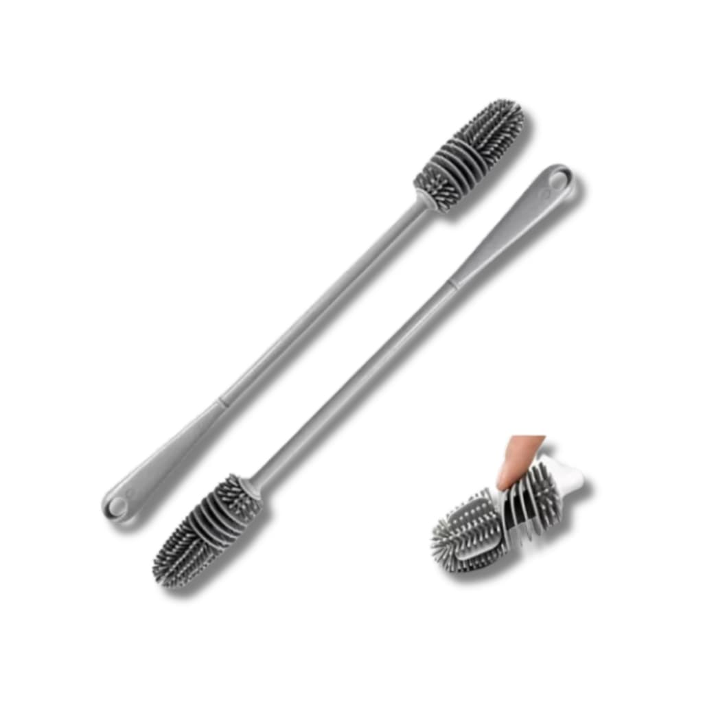 Escova Limpa Copo Mamadeira Garrafa de Silicone Escova Multiuso